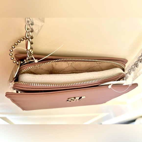 New With Tags Steve Madden Lilac Mauve Crossbody Bag - Picture 11 of 12